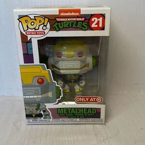 Funko‎ Pop! Retro Toys: Teenage Mutant Ninja Turtles Metalhead #21 Vinyl Figure